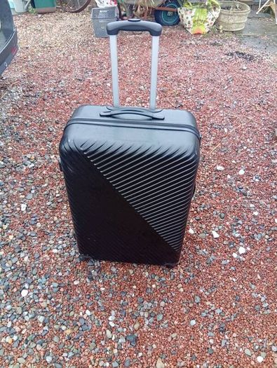 Large hard shell suitcase