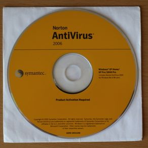 Norton Antivirus 2006 CD + CD Key