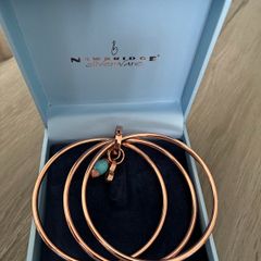 Newbridge Tia Amo Triple Bangle Birthstone December
