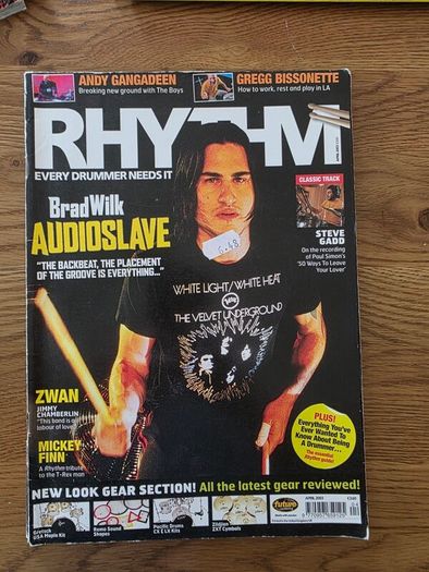 Drum Magazine Bundle. Modern Drummer & Rhythm. Portnoy, Steve Smith, Josh Freese etc.