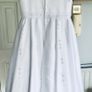 Girls White Communion Dress Image 3