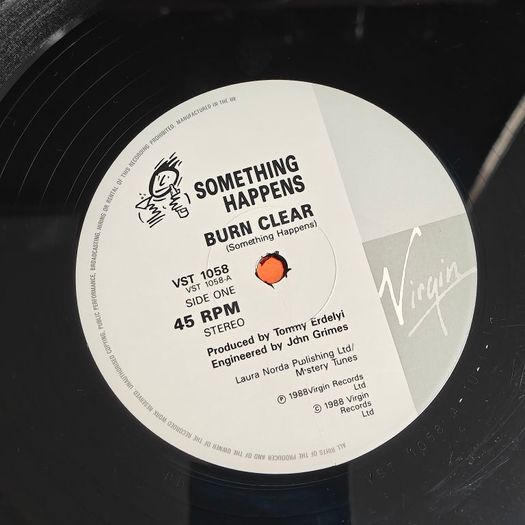 Something Happens, Burn 12" Irish rock