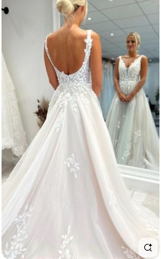 GAIA Bridal soft ballgown/A line wedding dress