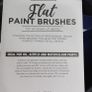 Acrylic Paint & 3 Flat Brushes never opened or used. Image 6
