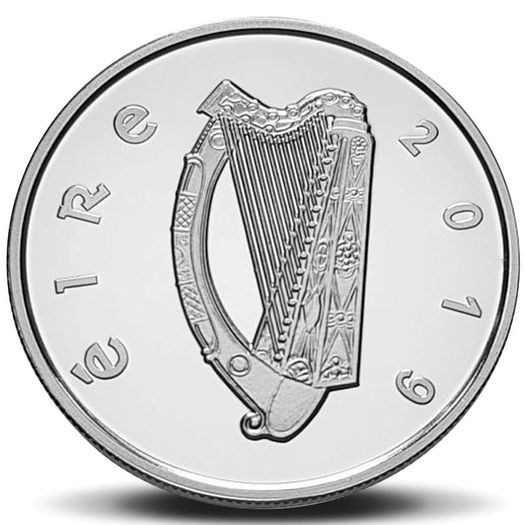 2019 Ireland 15 Euro Silver Coin - 100 Years of the First Non-Stop Transatlantic Flight. Proof