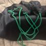 Tommy Hilfiger Navy Leather Bag Image 4
