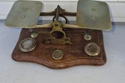 old post office  brass schales