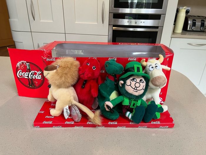 Coca Cola British Teddy Bears Collection