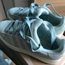 Adidas Blue/White Trainers Image 4