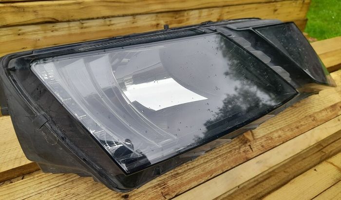 Genuine Skoda Octavia Front Bumper & Drivers Side Halogen Headlight