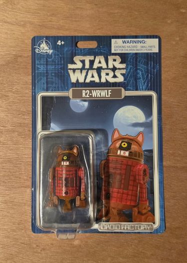 Star Wars R2- WRWLF Droid 3.75 " Scale New & Unopened