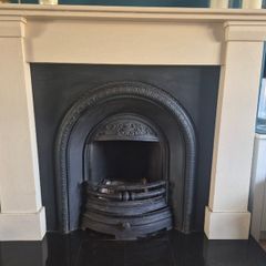 Black fire insert