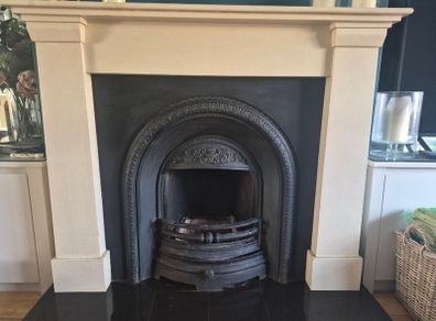 Black fire insert