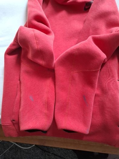 red nike hoodie