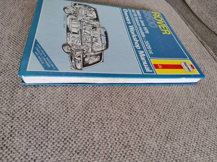 Haynes Rover 3500 owners workshop manual hardback FREE STANDARD POSTAGE INCLUDED