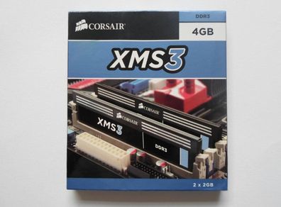 RAM Corsair Xms3 Memory 8GB Ddr3 Pc3-1