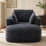 Softy Compressed Indoor Lounge Sofa Chair - Grey Image 9