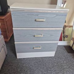 3 drawer bedroom storage