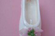 Ballet shoe ornament, Ornament, Ballet shoe,Ceramic ballet shoe