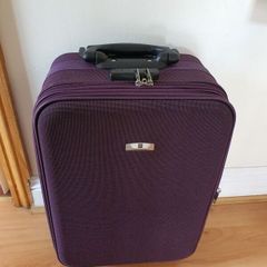 LT creations purple suitcase