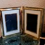 Vintage brass photo frames Image 2