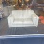 2 seater leather sofa Image 3