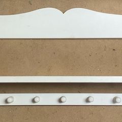Wall Coat Hanger & Shelf