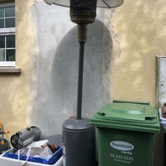 Outdoor gas heater