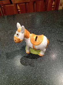 Vintage Nestle Milky Bar Horse Money Box