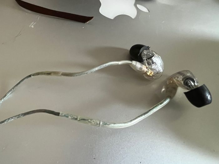 Shure monitoring earphones