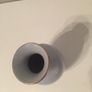 Stylish small light blue vase made by the German company M&O Image 3