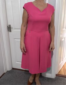 pink summer dress