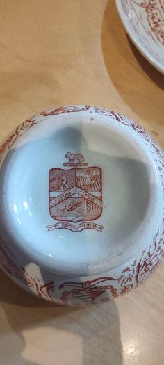 Vintage Teacup Pretoria Voortrekker Centenary 1838-1938 Porcelain Bowl. South Africa.