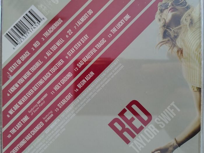 Taylor Swift - Red CD (2012) Pop Folk VG+