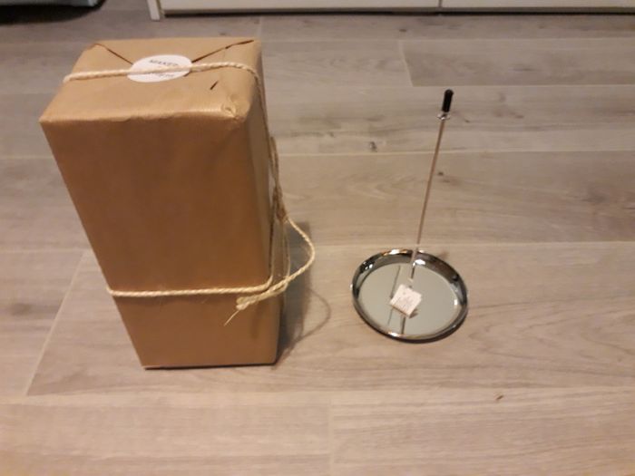 Sterling silver brand new candle holders. M&b. Eno