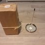 Sterling silver brand new candle holders. M&b. Eno Image 2