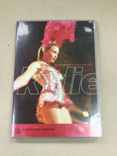 kylie minogue intimate and live dvd rare hits pop