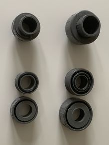 U PVC u ion coupler / connector size 32mm