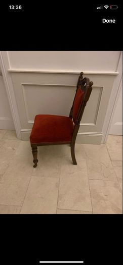 2No Victorian Chairs
