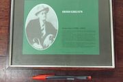 Framed James Joyce Irish Greats