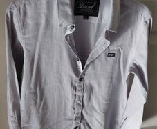 boys light blue Diesel shirt age 11-12