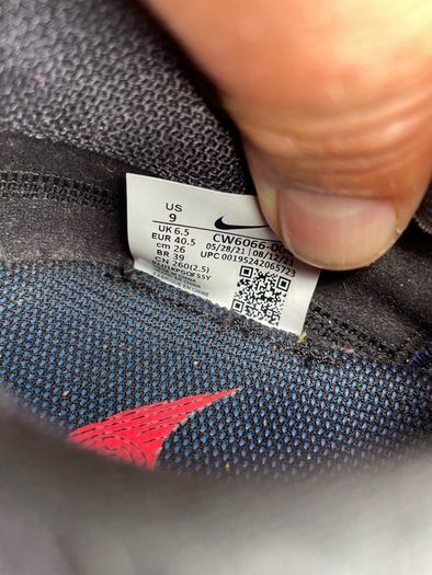 Nike react trial size 6.5