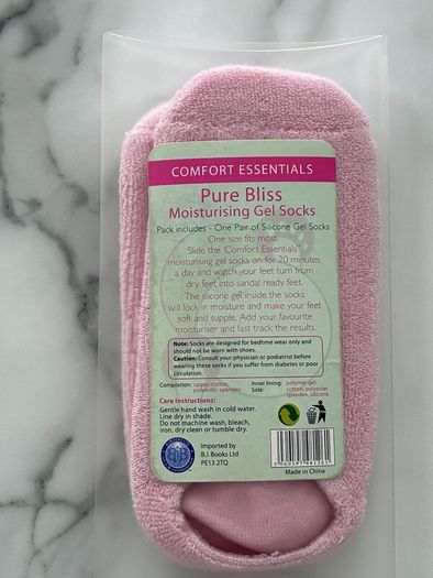 Brand-new Pure Bliss Moisturising Gel Sock