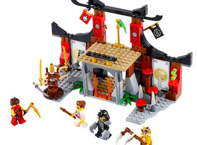 Lego Ninjago 70756: Dojo Showdown (2016) 100% Complete (NO BOX)
