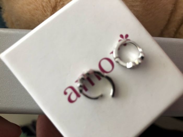 girls silver earrings
