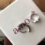 girls silver earrings Image 3