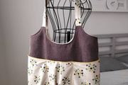 Fabric handbag - handmade - brand new