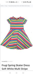 frugi skater dress 6-7y