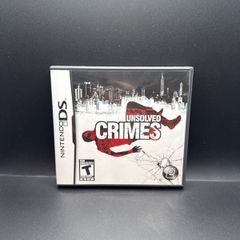 Unsolved Crimes Nintendo Ds