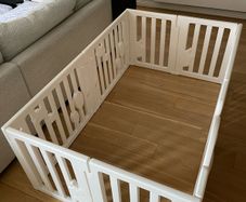 Large Baby Playpen with Door | Adjustable Play Yard | Excellent Condition